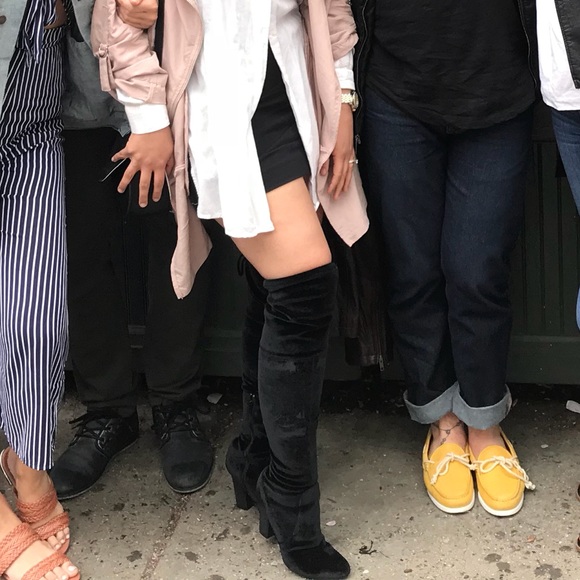 Over the knees suede boots - Picture 6 of 6